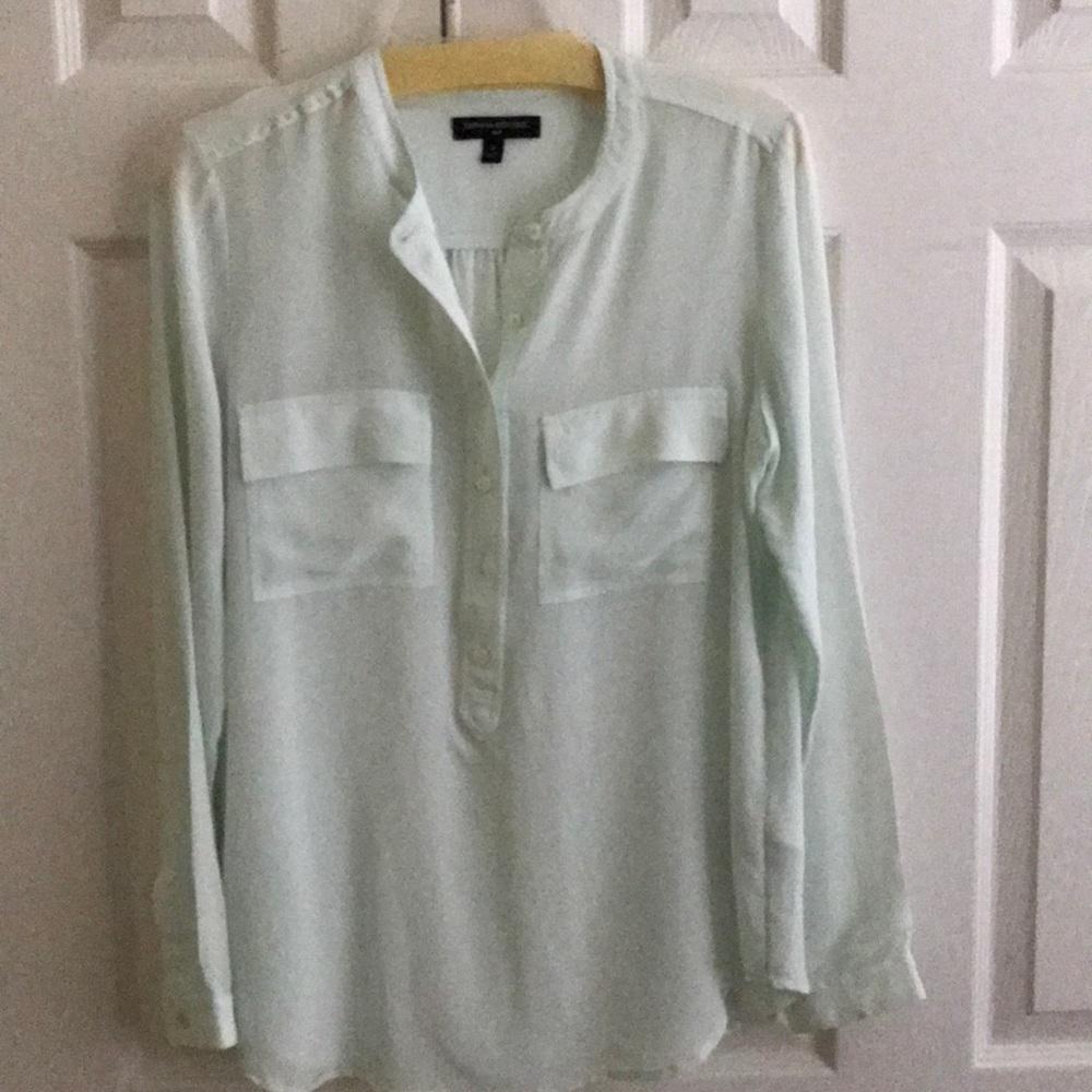 Banana republic silk blouse